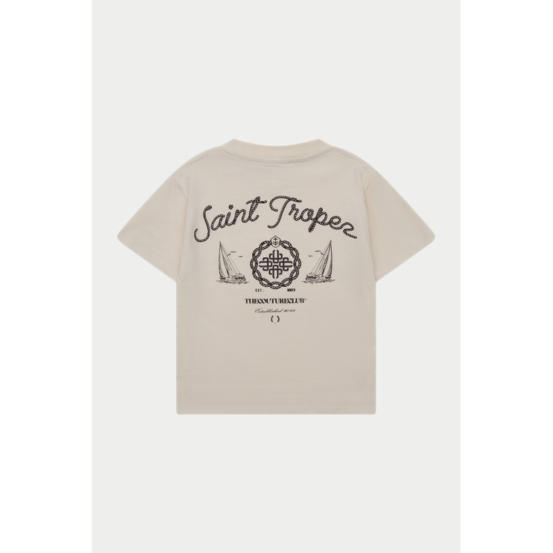 ST TROPEZ T-SHIRT – OFF WHITE|UK4|UK6|UK8|UK10|UK12|UK14|UK16|UK18