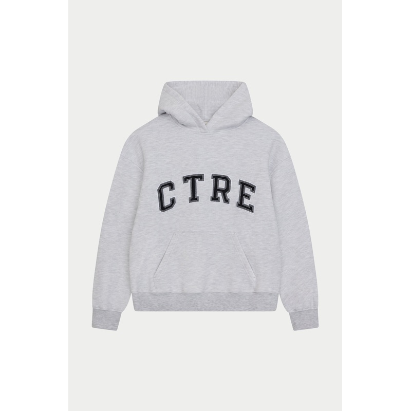 CTRE RELAXED HOODIE – GREY MARL