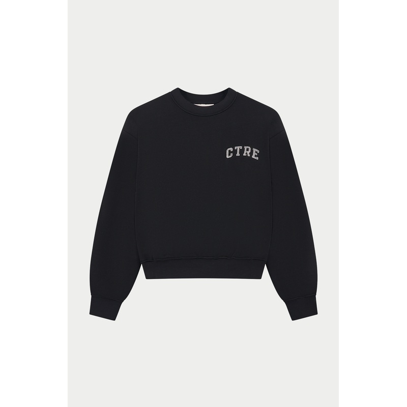 CTRE SWEATSHIRT – BLACK|UK4|UK6|UK8|UK10|UK12|UK14|UK16|UK18