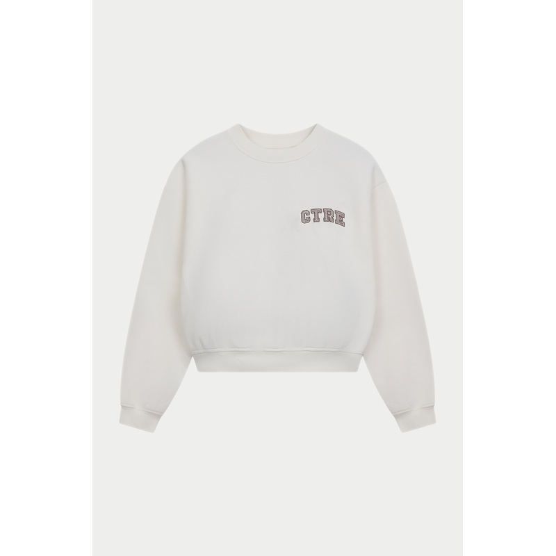 CTRE SWEATSHIRT – OFF WHITE|UK4|UK6|UK8|UK10|UK12|UK14|UK16|UK18