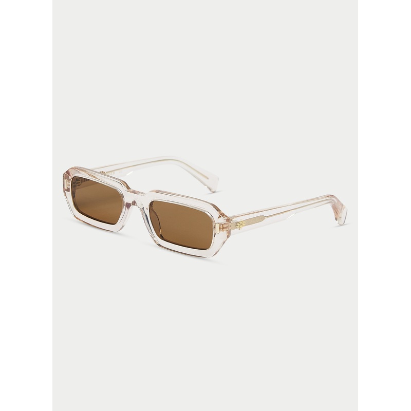EMBLEM SUNGLASSES – CHAMPAGNE|ONE SIZE