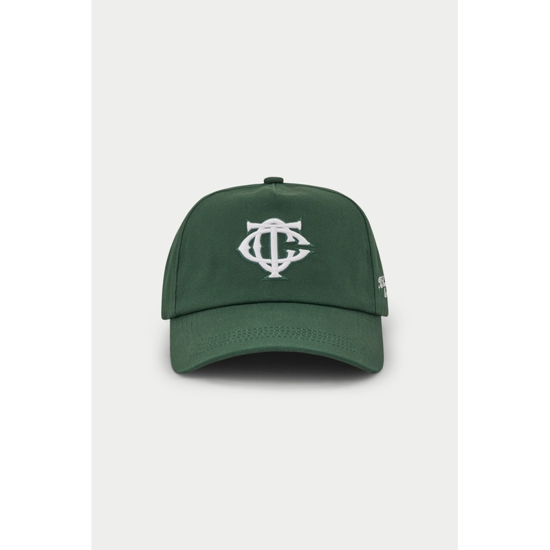 MONOGRAM EMBLEM CAP – GREEN|ONESIZE