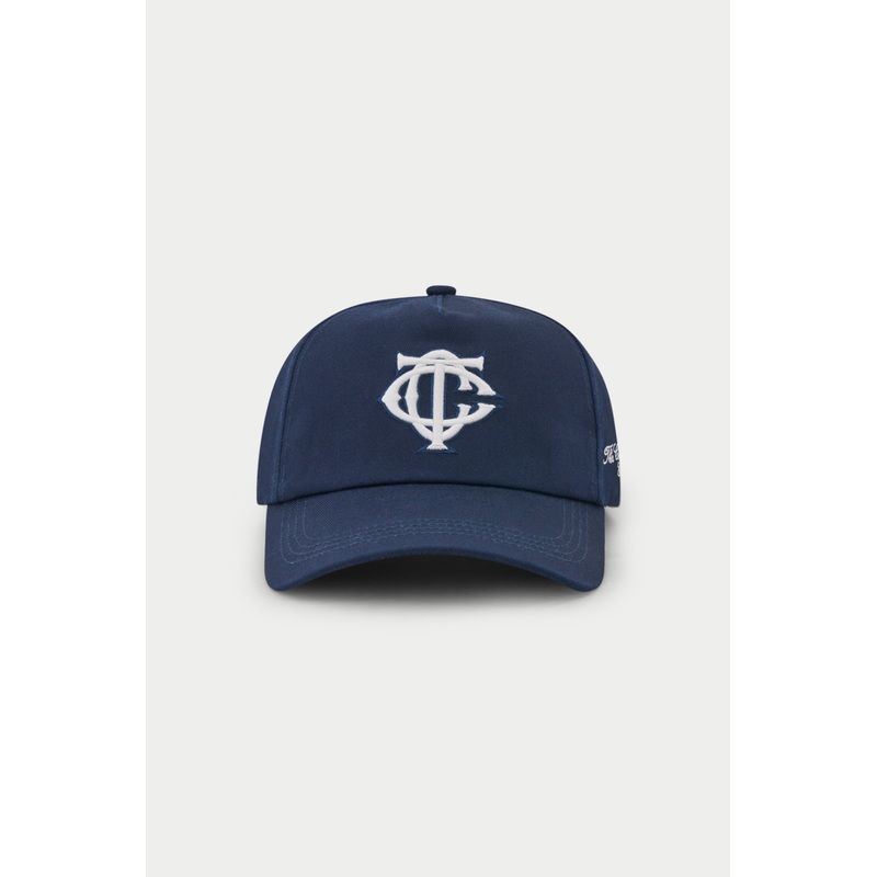 MONOGRAM EMBLEM CAP – NAVY|ONESIZE