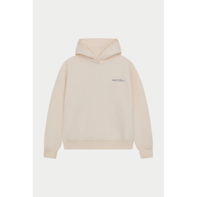 PADEL & PALOMAS OVERSIZED HOODIE – BUTTERMILK