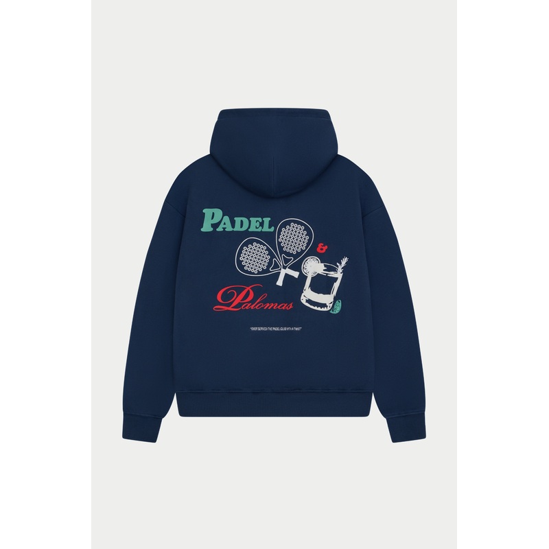PADEL & PALOMAS OVERSIZED HOODIE – NAVY