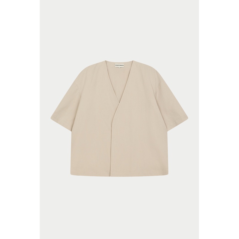SMART WOVEN SHIRT – STONE|XS|S|M|L|XL|XXL