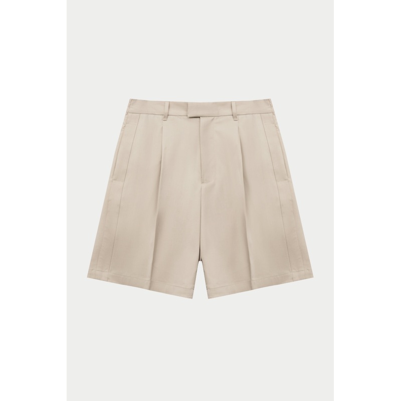 SMART WOVEN SHORTS – STONE|XS|S|M|L|XL|XXL