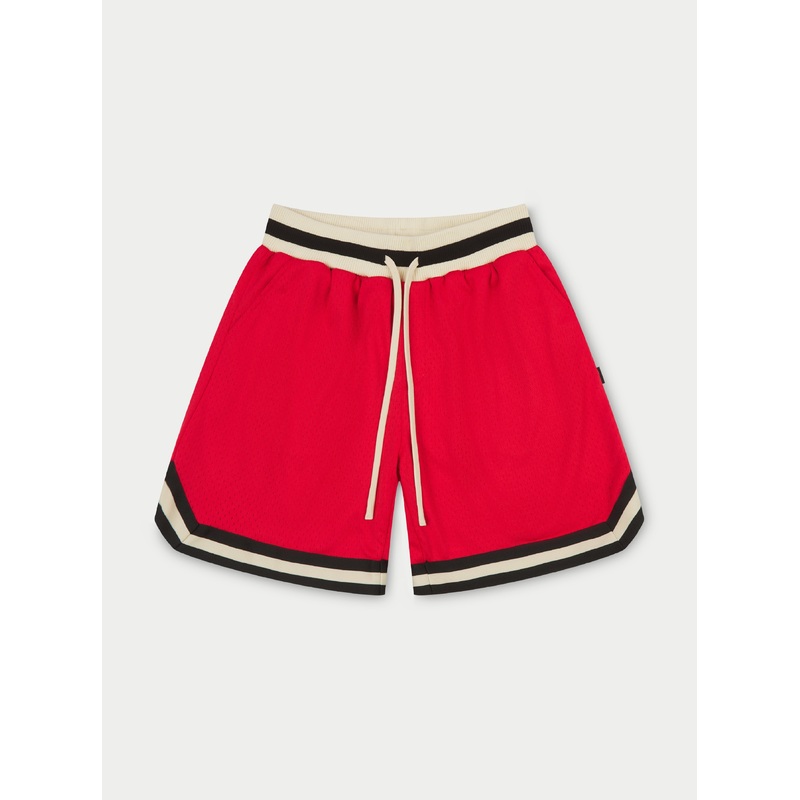 VARSITY MESH SHORT – RED|XS|S|M|L|XL|XXL|XXXL