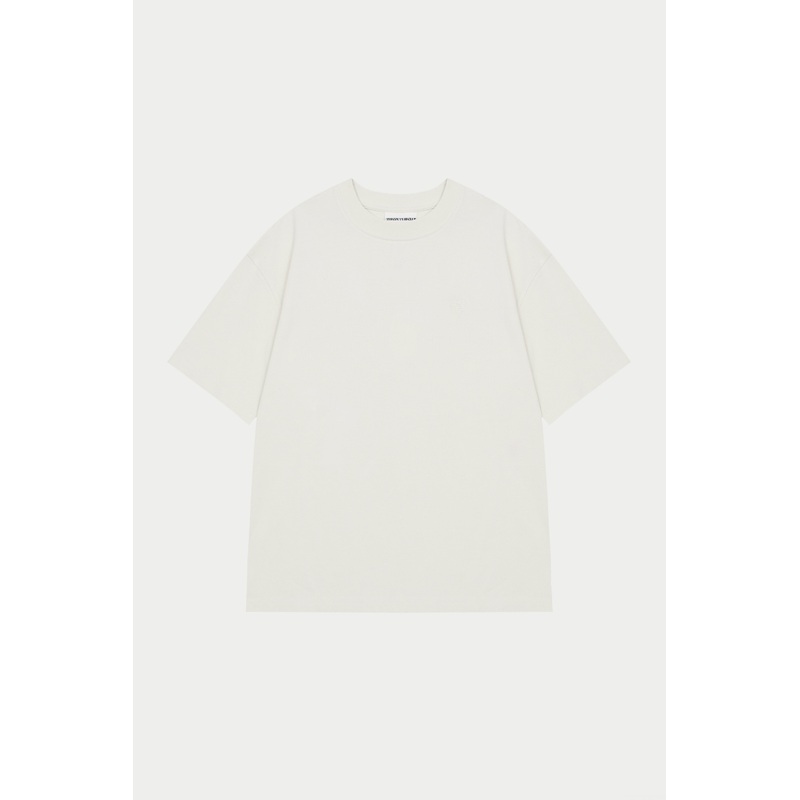 FINE GAUGE KNIT T-SHIRT – OFF WHITE