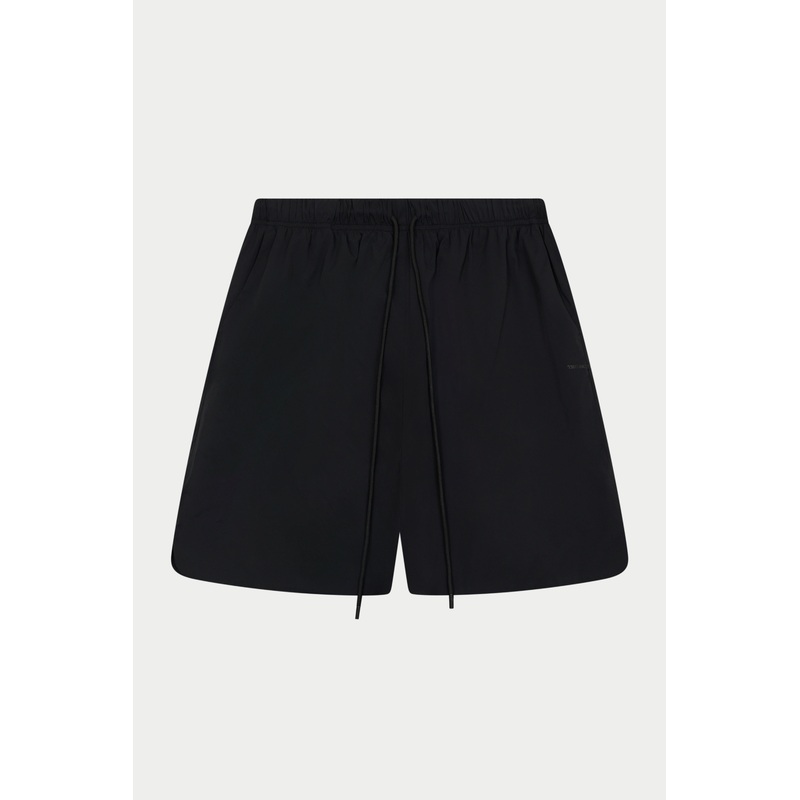 NYLON DRAWCORD SHORTS – BLACK|XS|S|M|L|XL|XXL