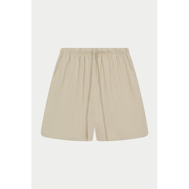 NYLON DRAWCORD SHORTS – STONE|XS|S|M|L|XL|XXL