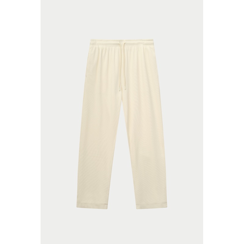 RIBBED TROUSERS – OFF WHITE|XS|S|M|L|XL|XXL