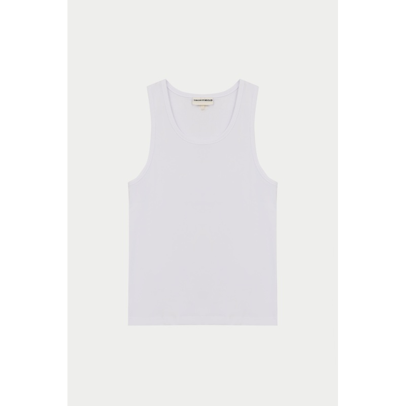 RIBBED VEST – WHITE|XS|S|M|L|XL|XXL