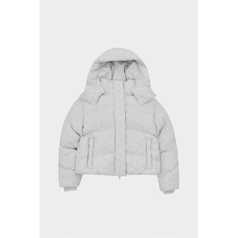 COLD REACTIVE PUFFER COAT – OFF WHITE