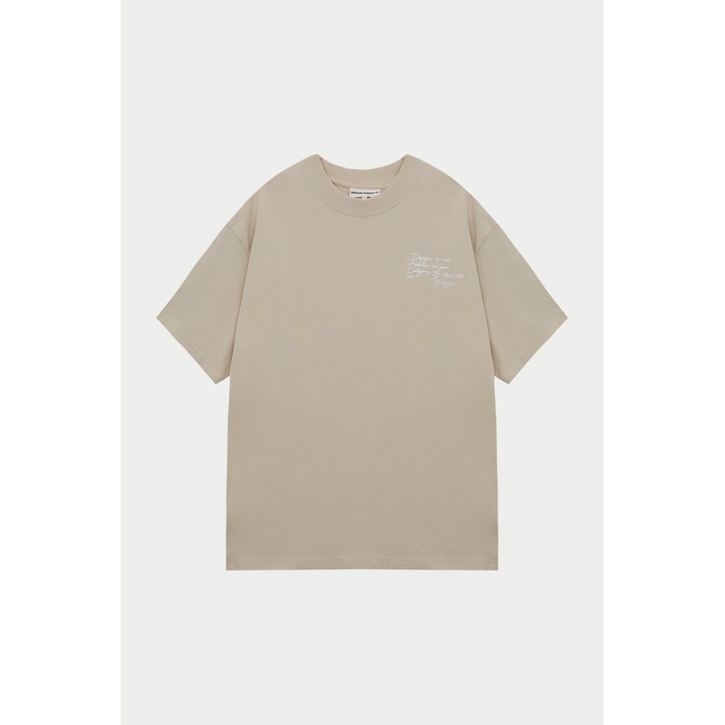 DISPLAY USE ONLY RELAXED T-SHIRT – BEIGE