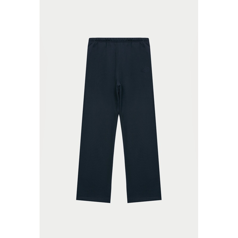 EMBOSSED STRAIGHT LEG JOGGERS – NAVY