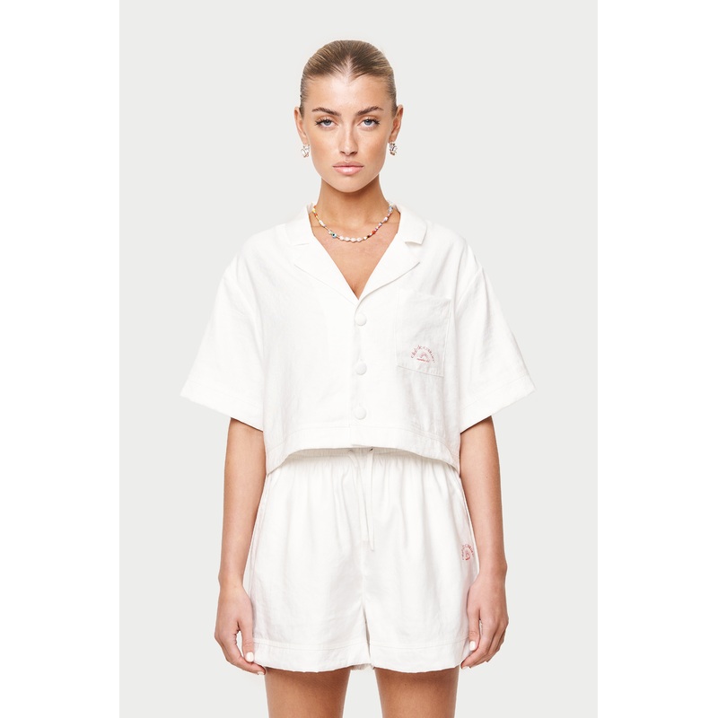 CLUB DE COUTURE RESORT SHIRT – WHITE