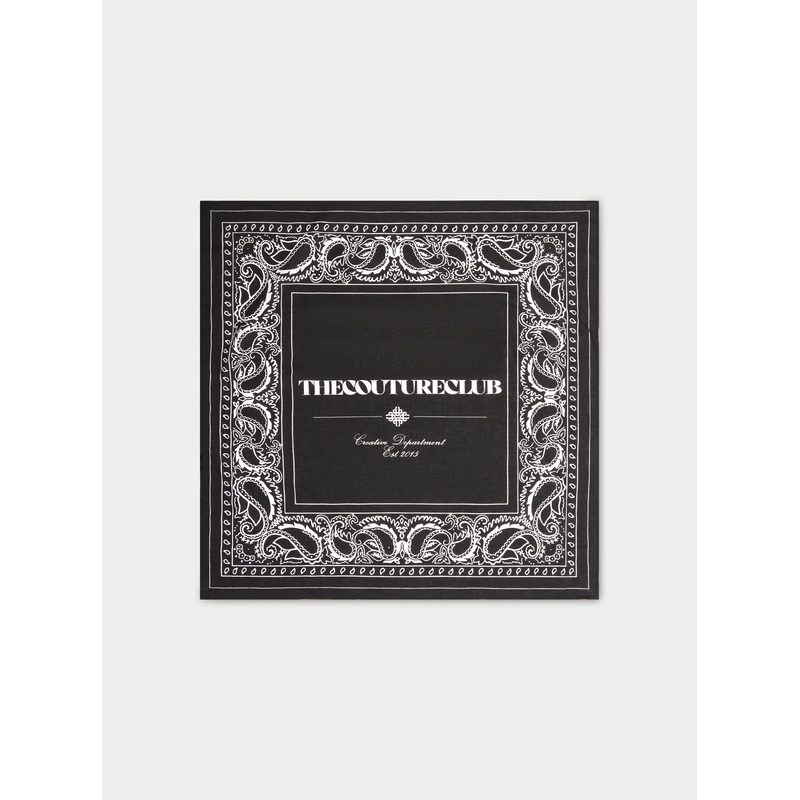 COPYRIGHT PAISLEY BANDANA – BLACK