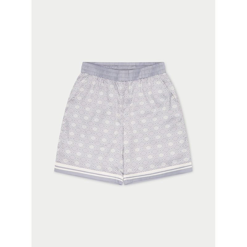 EMBLEM PRINT SHORTS – GREY|XS|S|M|L|XL|XXL|XXXL