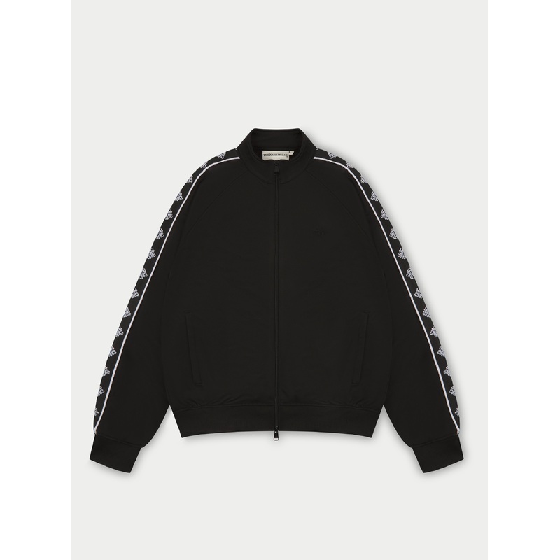 EMBLEM TRACK JACKET – BLACK|XS|S|M|L|XL|XXL|XXXL