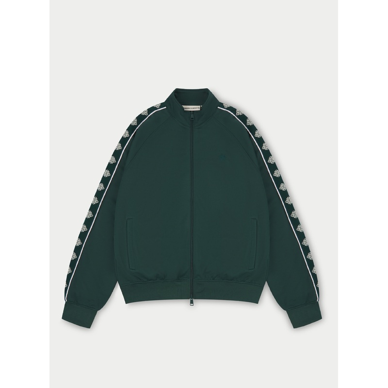 EMBLEM TRACK JACKET – GREEN|XS|S|M|L|XL|XXL|XXXL