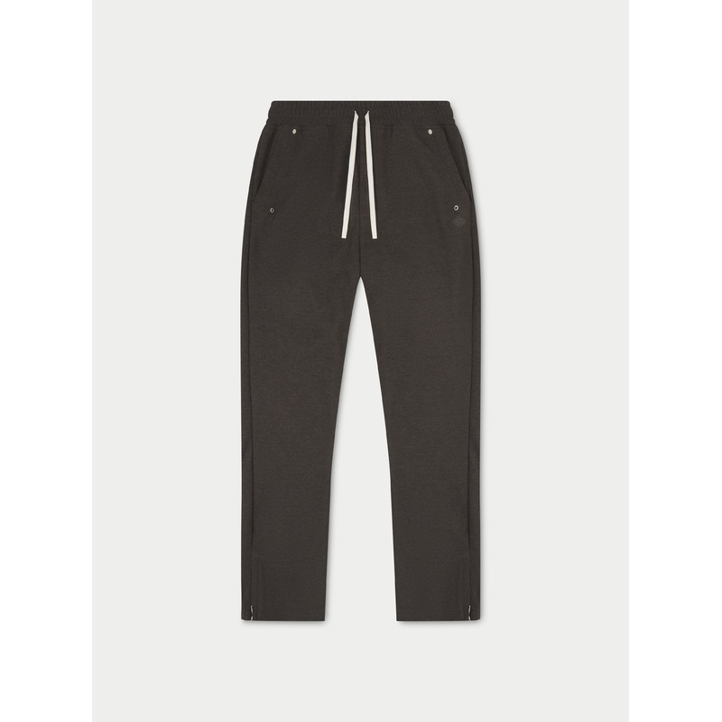 EYELET DETAIL STRAIGHT LEG JOGGER – CHARCOAL