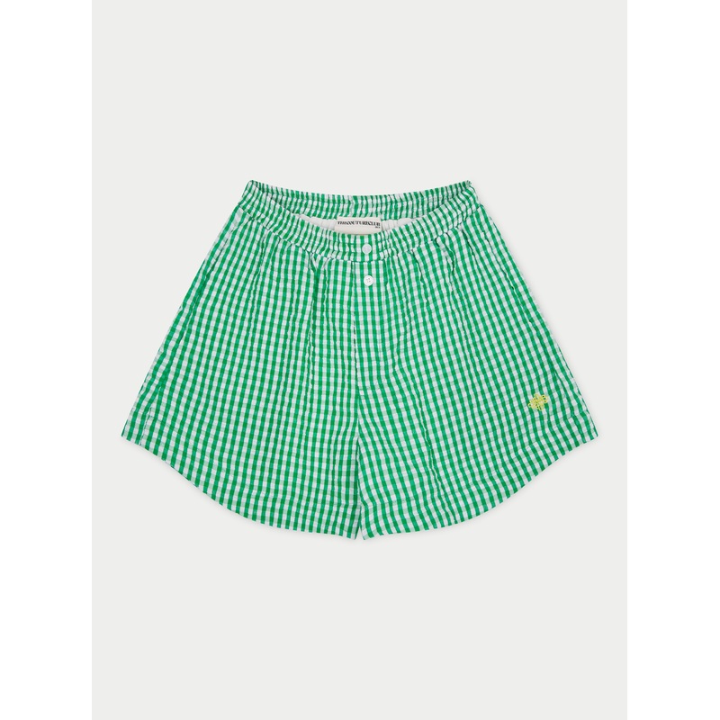 GINGHAM SHORTS – GREEN|UK4|UK6|UK8|UK10|UK12|UK14|UK16|UK18