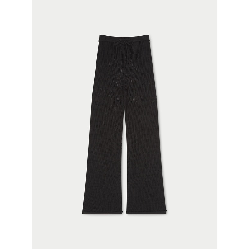 KNITTED TROUSERS – BLACK|UK4|UK6|UK8|UK10|UK12|UK14|UK16|UK18