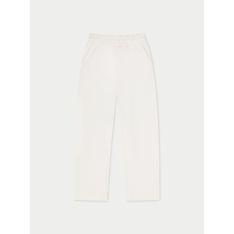 RELAXED TAPERED LEG JOGGERS – OFF WHITE