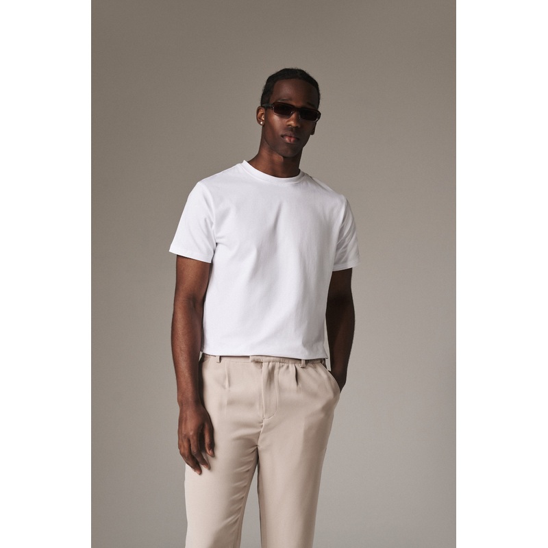 UNBRANDED SLIM T-SHIRT – WHITE