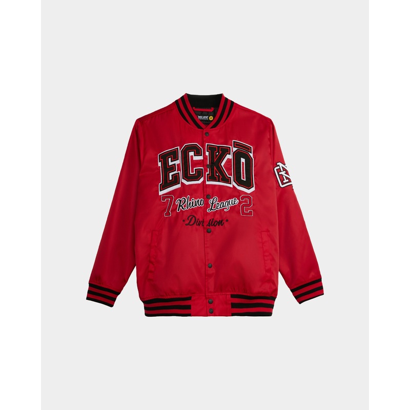 ECKO Classic Nylon Varsity|S|M|L|XL|2XL|3XL|4XL|Red