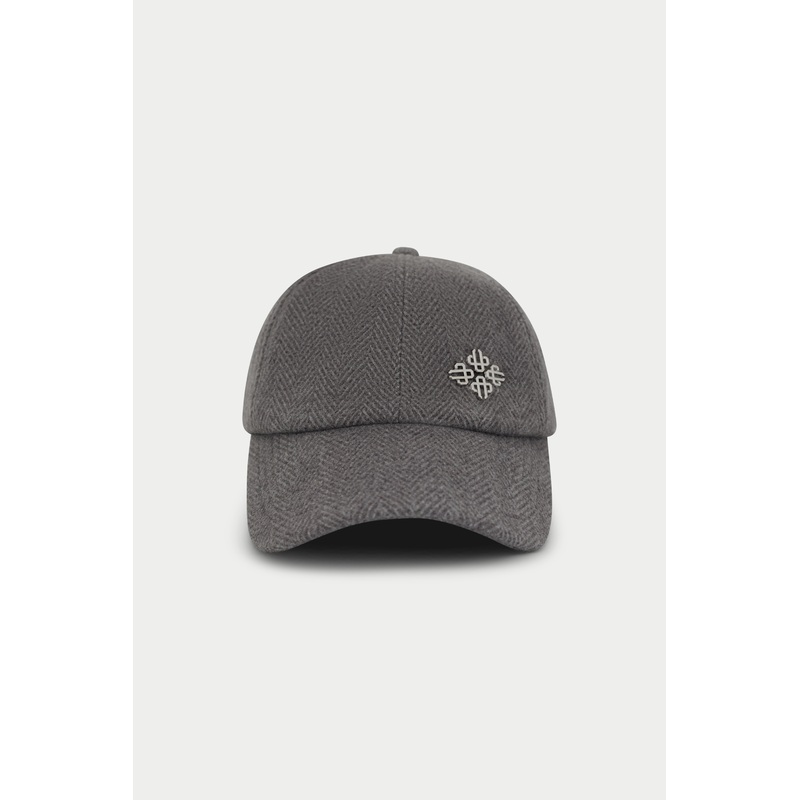 HERRINGBONE CAP – GREY|ONESIZE