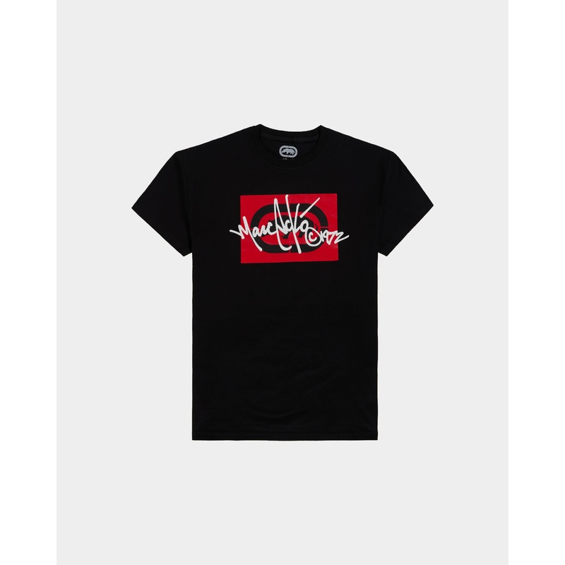 Iconic Ecko Logo Tee|S|M|L|XL|2XL|3XL|4XL|Black
