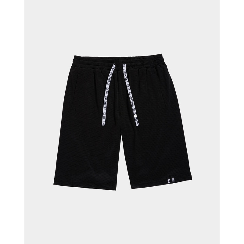 Pacer Mesh Short|S|M|L|XL|2XL|3XL|4XL|Black