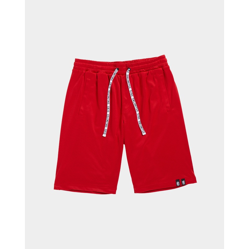 Pacer Mesh Short|S|M|L|XL|2XL|3XL|4XL|Red