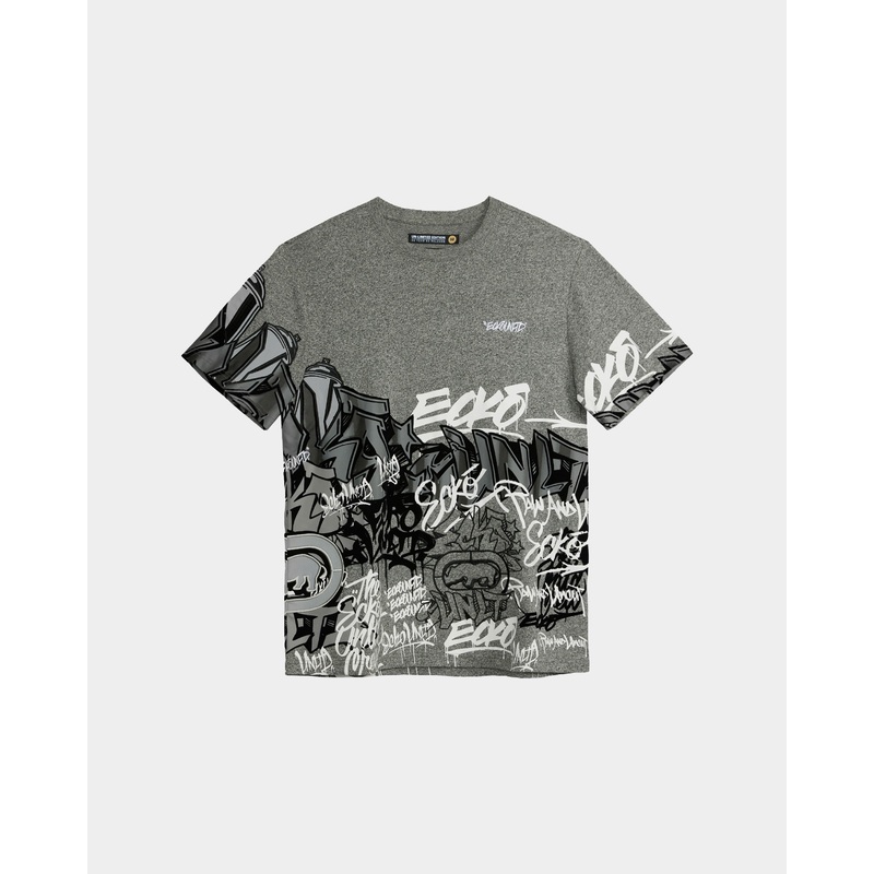 The Graffiti Tee|S|M|L|XL|2XL|3XL|4XL|Grey