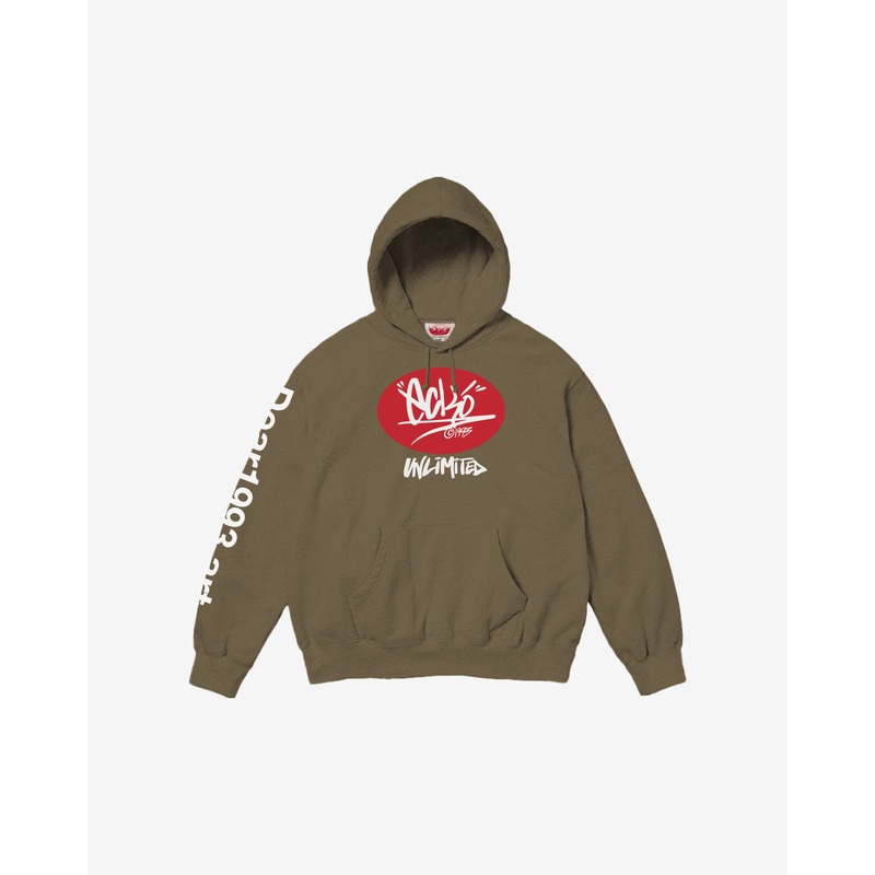 NUFF SKILLS BUBBLE Hoodie|S|M|L|XL|XXL|Olive