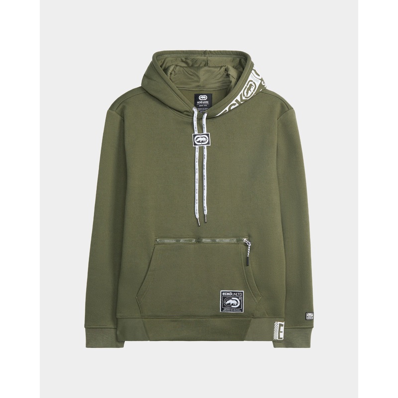 Print Perimeter Hoodie|S|M|L|XL|2XL|3XL|4XL|Olive
