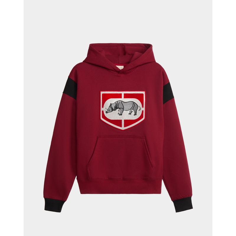 RED BLACK Hoodie|S|M|L|XL|XXL|Burgundy