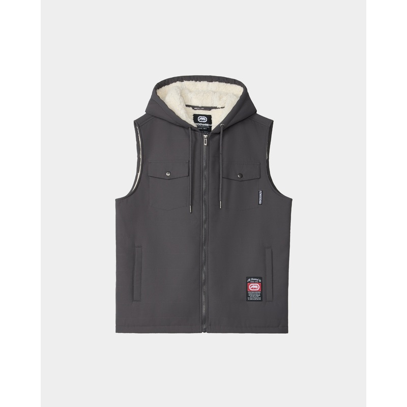Sherpa Vest|S|M|L|XL|2XL|3XL|4XL|Grey