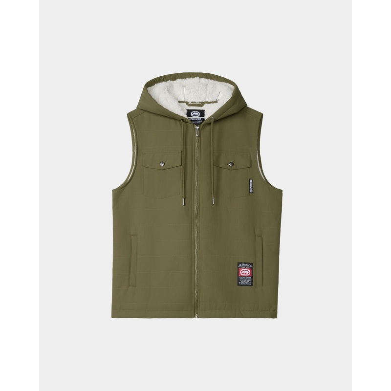 Sherpa Vest|S|M|L|XL|2XL|3XL|4XL|Olive