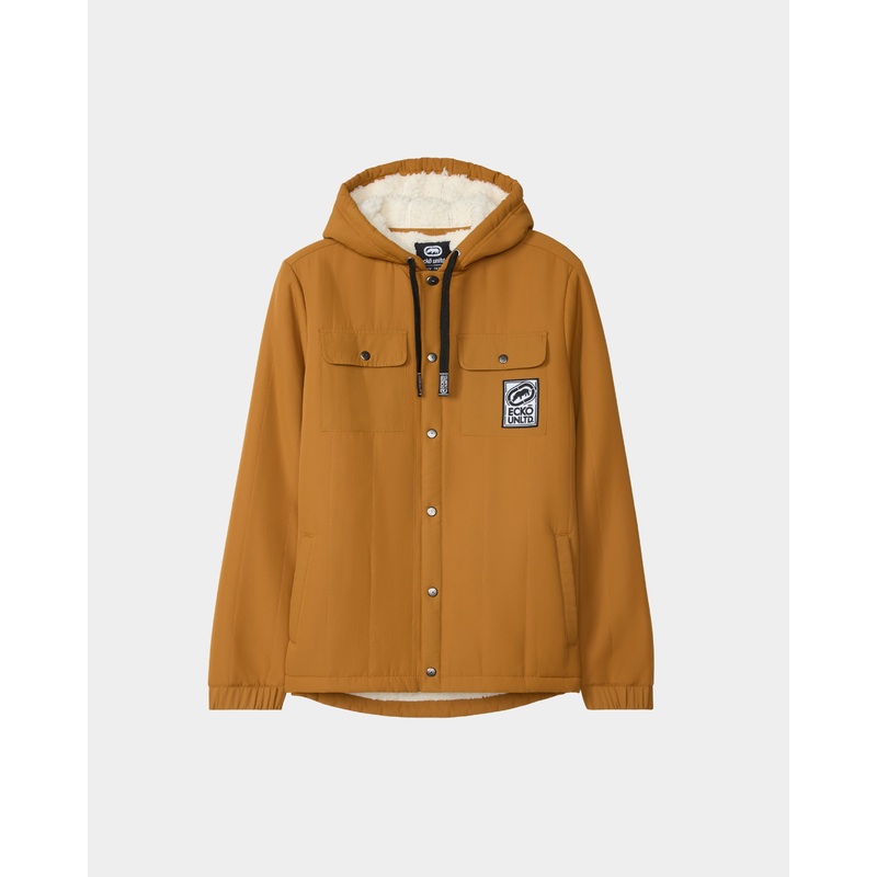 Simple Confidence Sherpa Lined Jacket