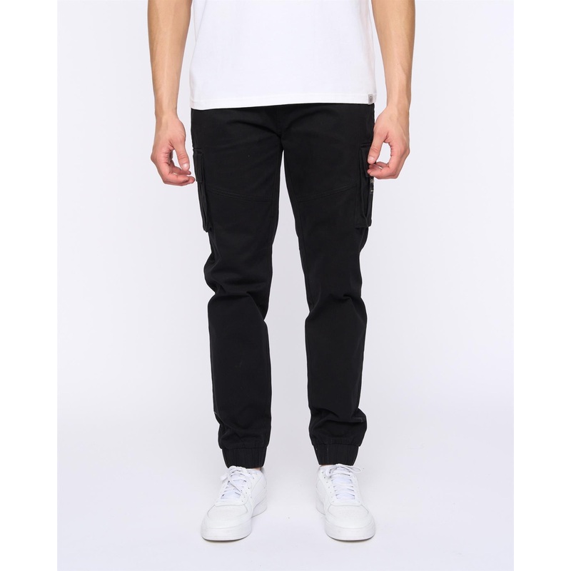 Chemmer Woven Jog Pants Black|W30 L32|W30 L34|W32 L32|W32 L34|W34 L32|W34 L34|W36 L32|W36 L34|W38 L32|W38 L34