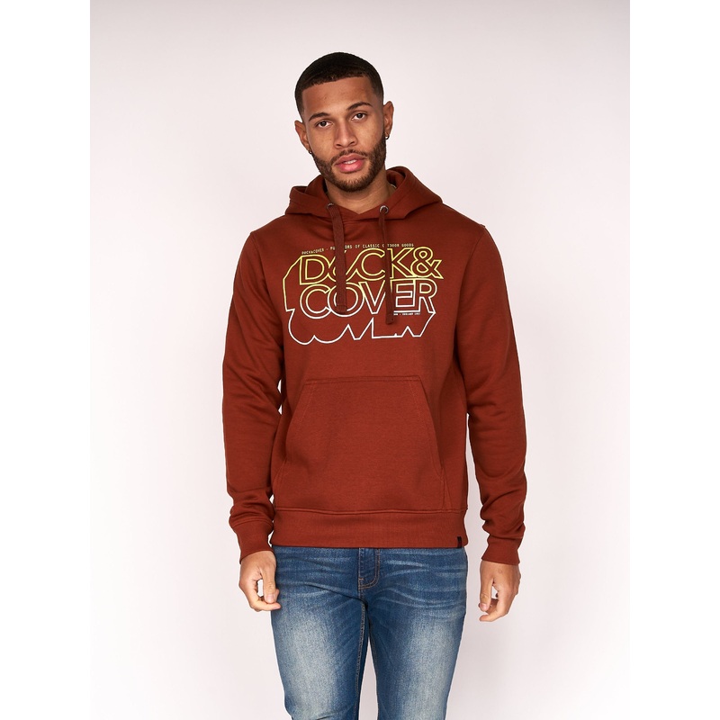 Fillberts Hoodie Brick Red|S|M|L|XL|XXL