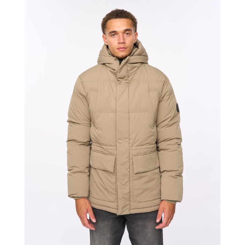 Fletchley Puffer Jacket Beige|S|M|L|XL|XXL