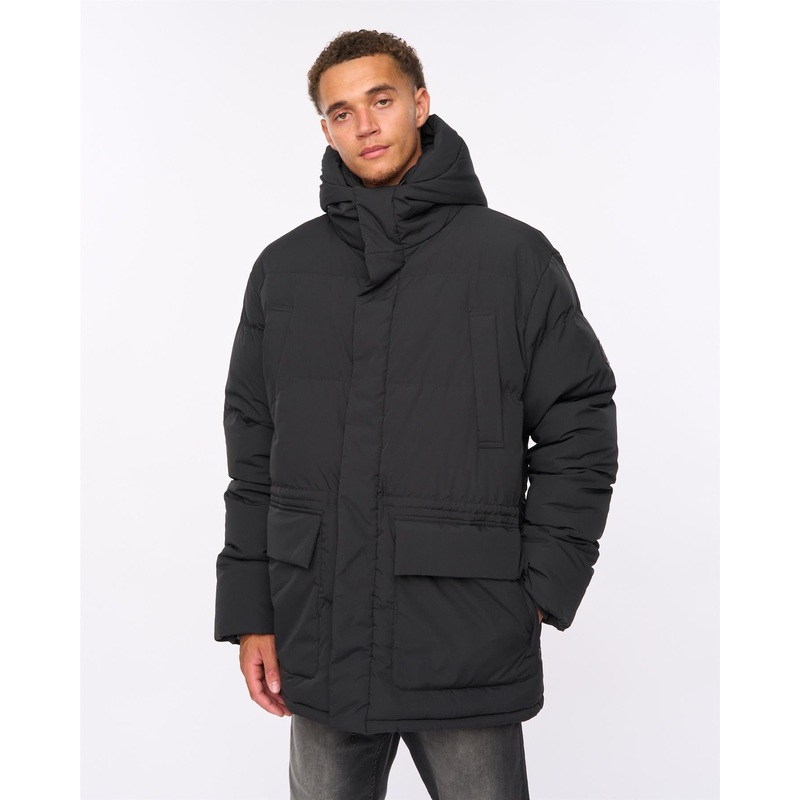 Fletchley Puffer Jacket Black|S|M|L|XL|XXL