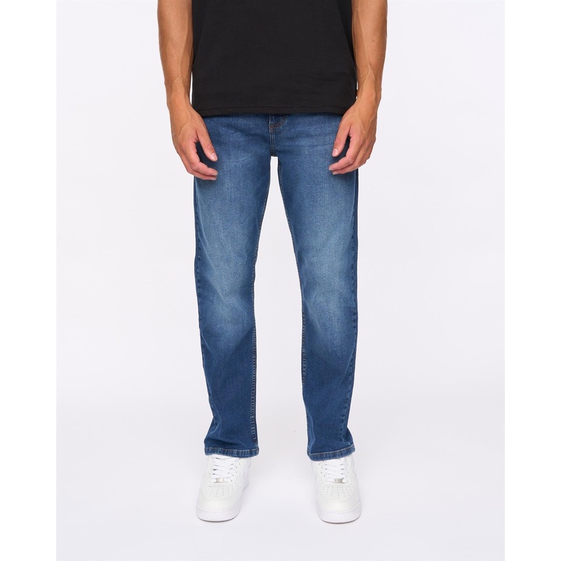 Hydras Straight Leg Jeans Mid Wash