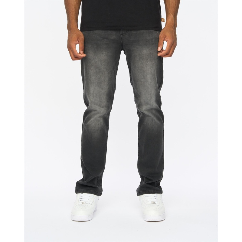 Janstar Straight Leg Jeans Black Wash