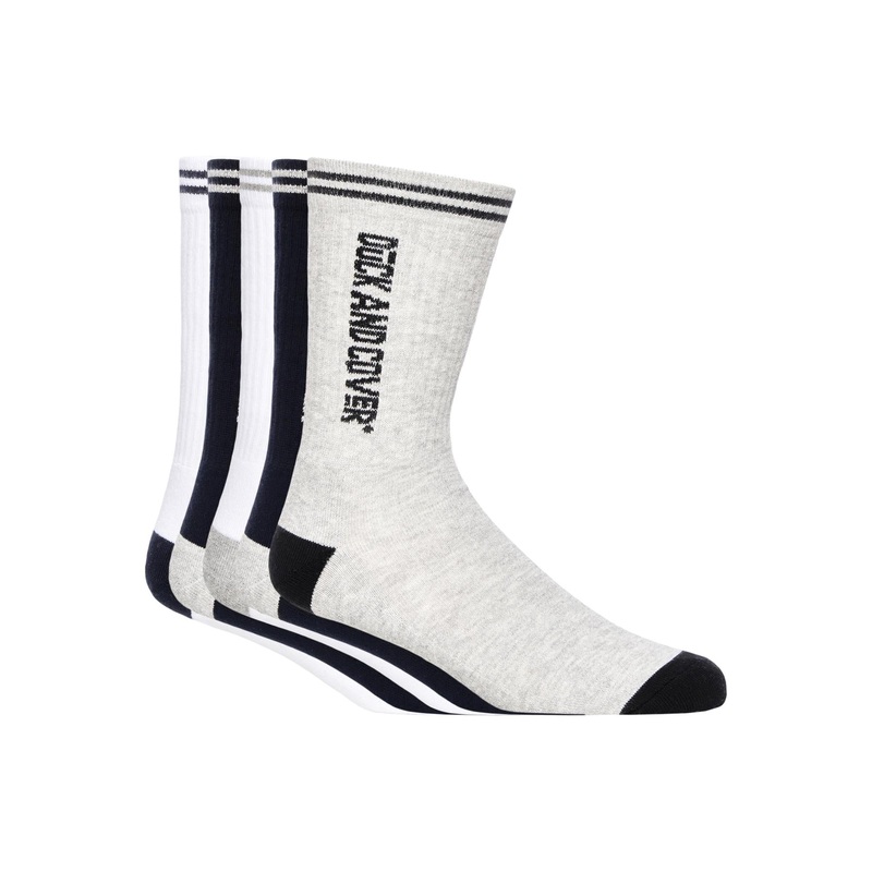 Juble Sports Socks 5pk Assorted