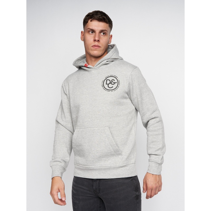 Macksony Hoodie Grey Marl|S|M|L|XL|XXL